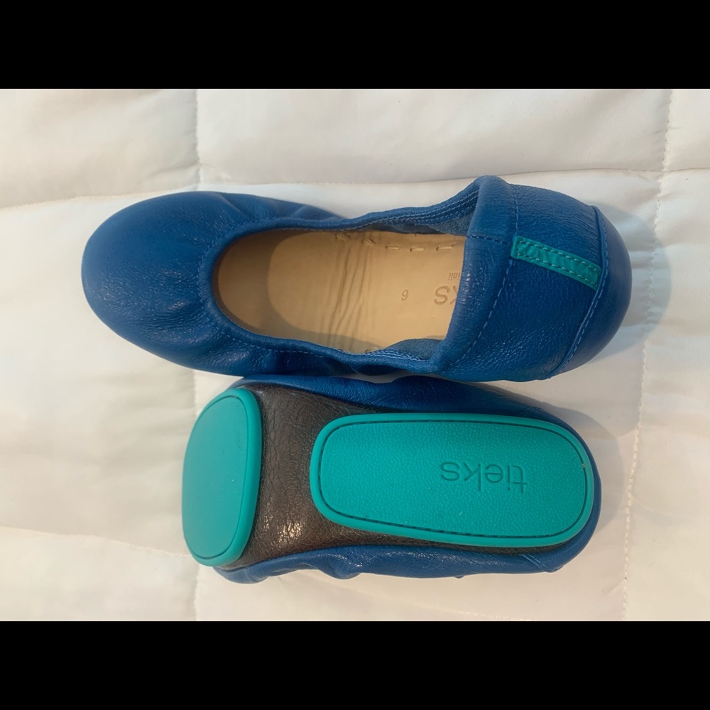 Tieks cobalt blue